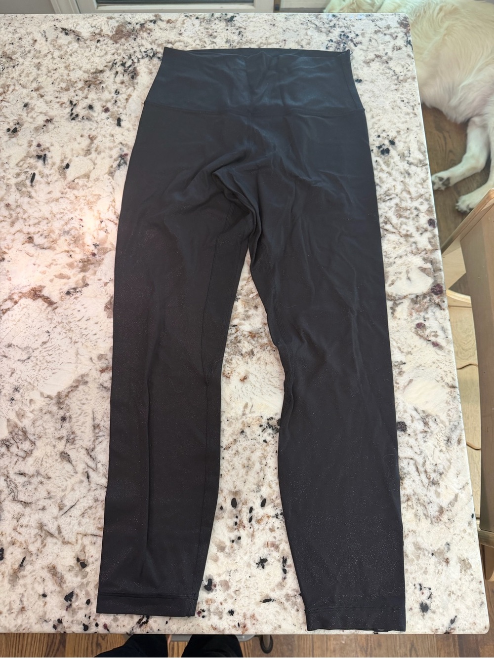 lululemon athletica Black Shimmer High-Waist Align Leggings (25 in length)